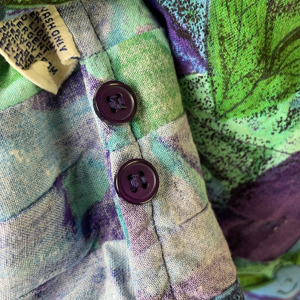 Vintage Monsoon long sleeve floral top - Picture 5 of 5